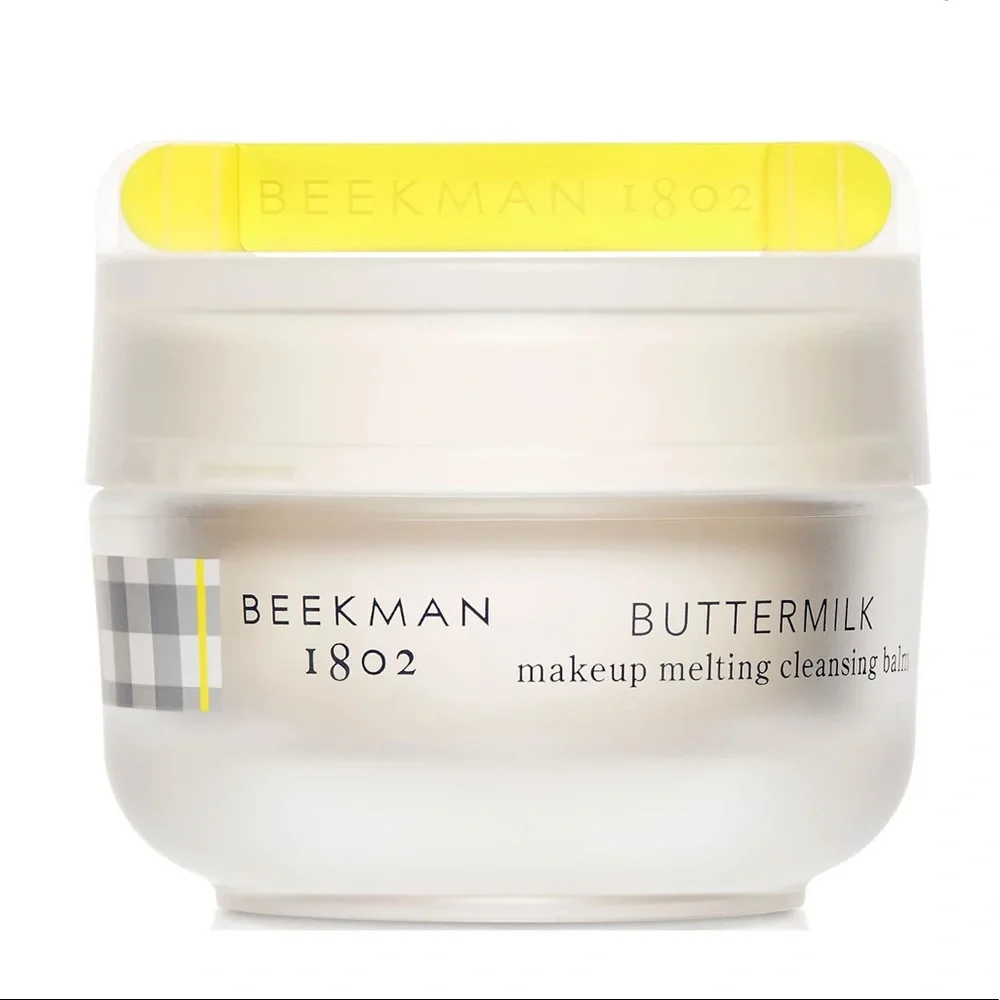 BEEKMAN 1802 Buttermilk Melting Cleansing Balm Travel Sz 0.38oz CLEAN BEAUTY NIB